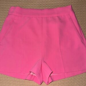 Zara shorts with hidden side zipper